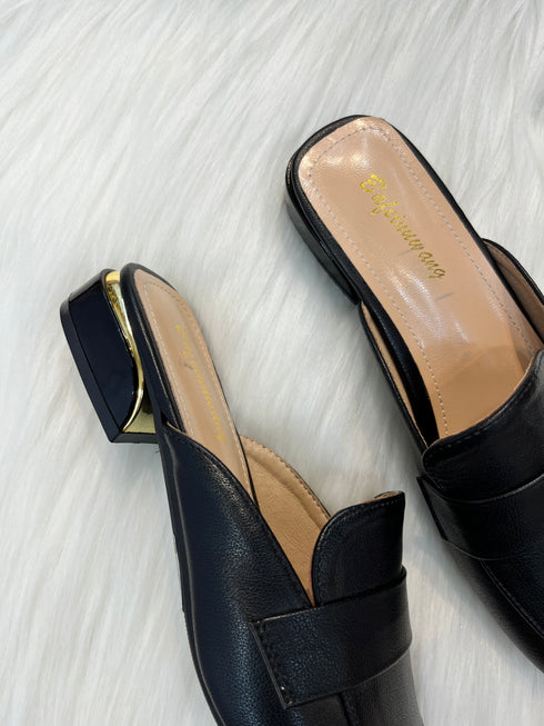 PU Leather Mules